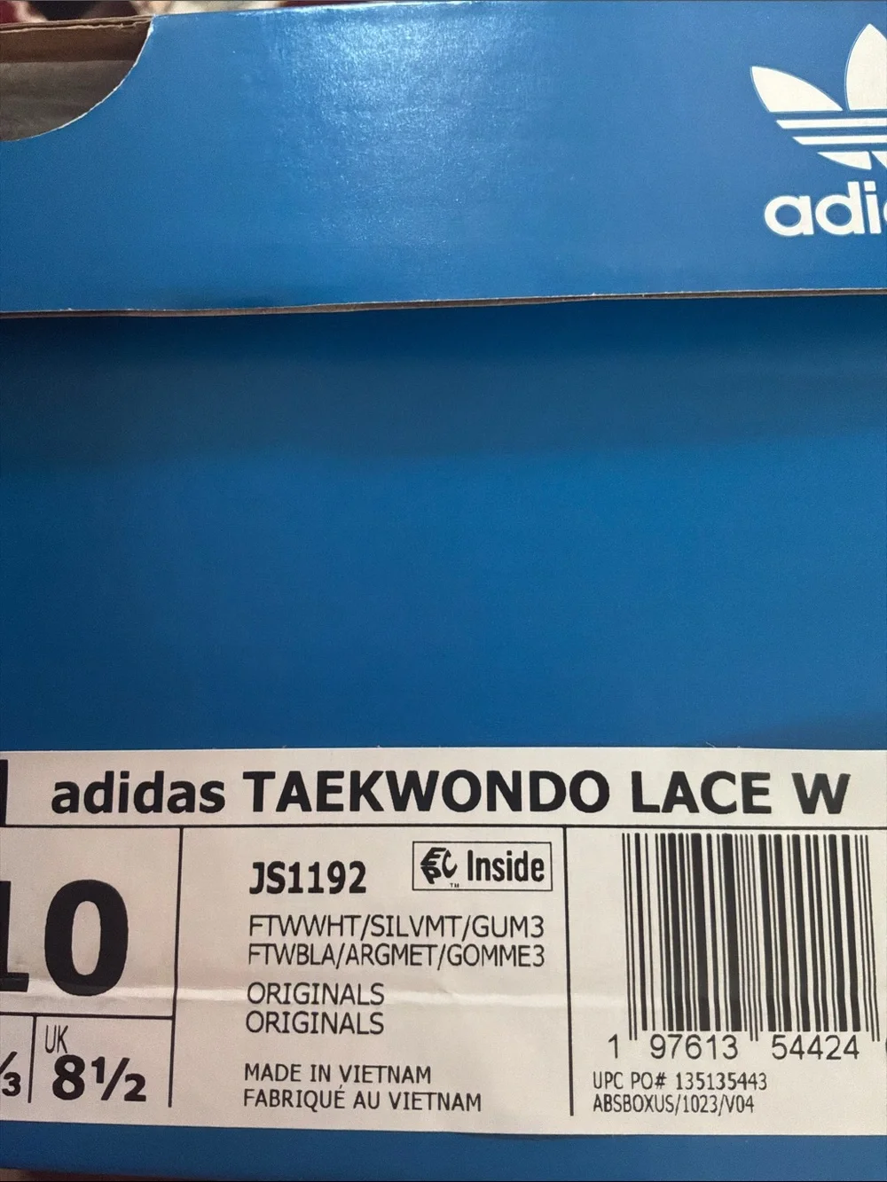 NWB Adidas Taekwondo Women’s Sneaker